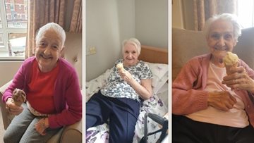 Ice cream delights at Peterlee care home
